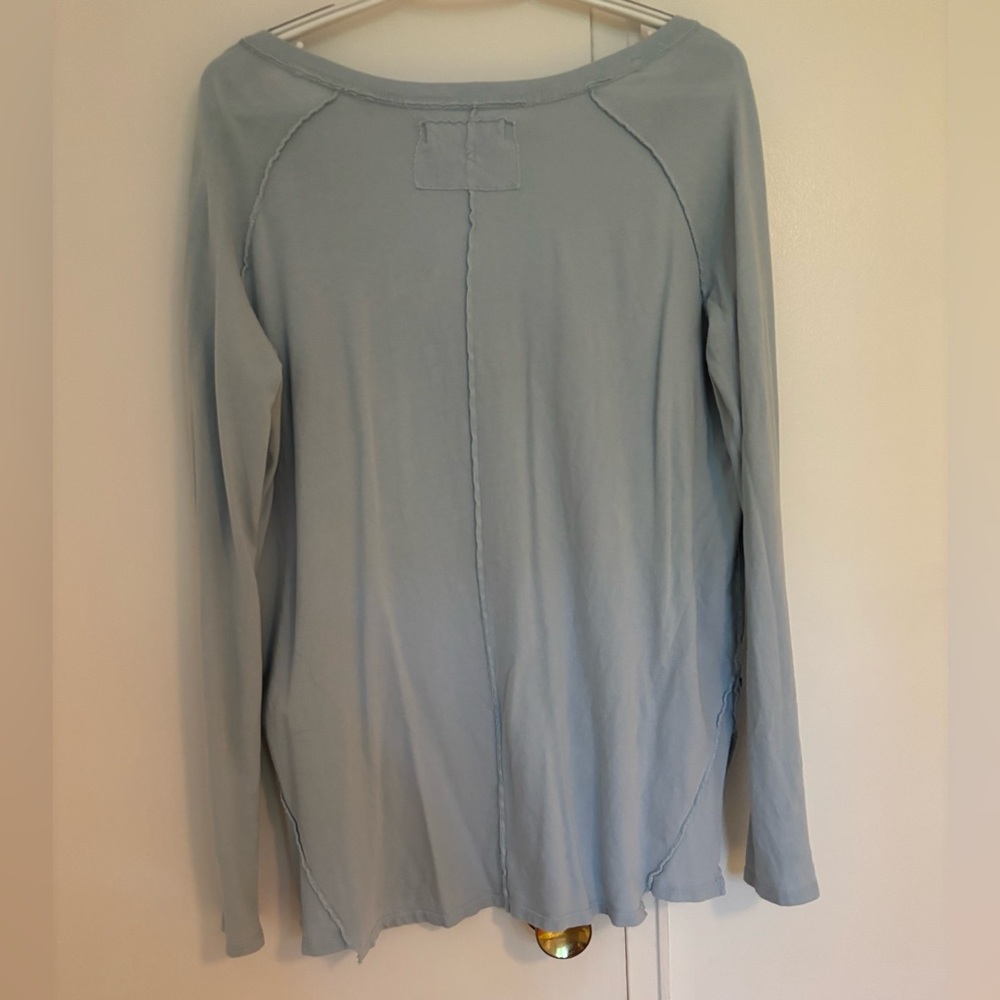 Free people We the free Jaycee deep V neck tunic top S - Picture 3 of 5